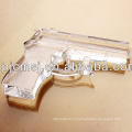 modèle de pistolet de cristal, cadeaux de modèle de pistolet de cristal, tir allumant des cadeaux